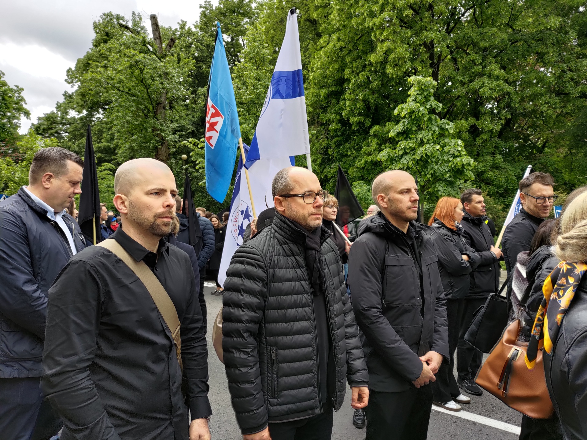 Marsz milczenia medyków, reprezentacja OIL w Warszawie